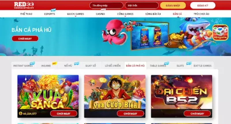 Sơ lược thông tin về game bắn cá Red88